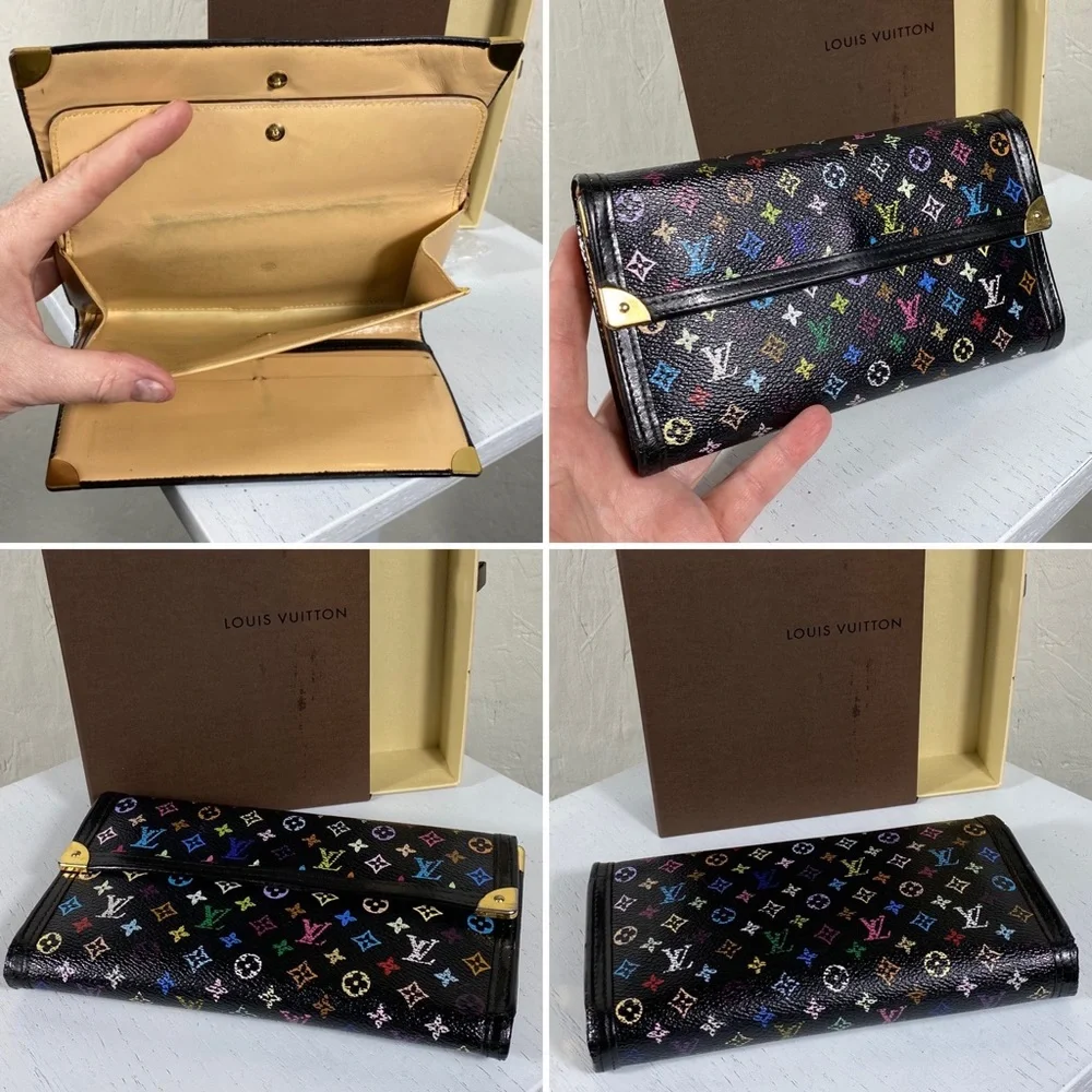 Louis Vuitton Tresor Monogram Porte-tresor International Wallet authentic H145 - Picture 3 of 5